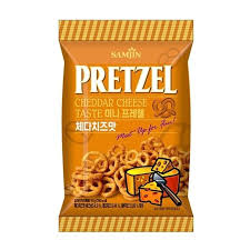 D-MINI PRETZEL CHEDDAR CHEESE 70GM(미니프레첼 체다치즈맛)