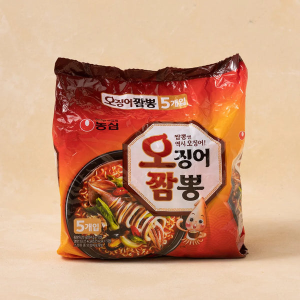 SQUID JJAMPPONG NOODLE MULTI PACK(오징어짬뽕(멀티팩)