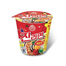 D-JIN RAMYUN SPICY CUP 65G (진라면_매운맛_컵 65G)