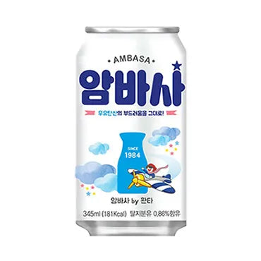 AMBASA MILK SODA 345ML(암바사 밀크소다)