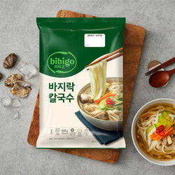 BIBIGO BAJIRAK KALGUKSU NOODLE (비비고/시원바지락칼국수642G/2인분/냉동)