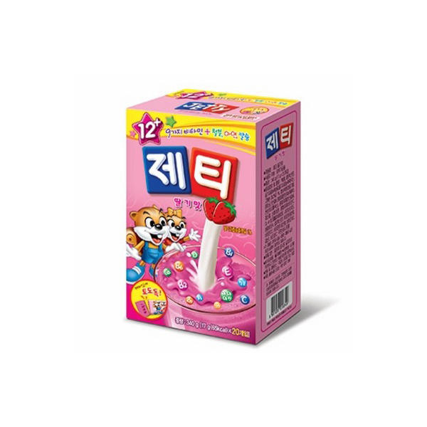 Jetti Straberry Powder mix (제티딸기믹스340g)