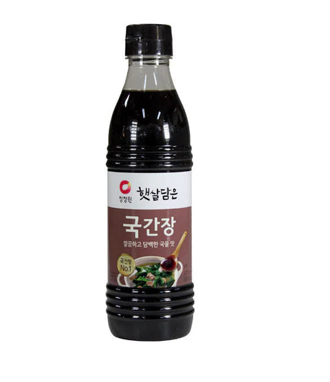 D-DAESANG KUK KANJANG 500ML(두번달여더진한 국간장 500ml)