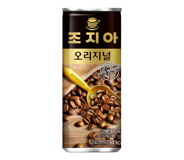 GEORGIA CAN COFFEE 240ML (조지아캔커피 240ML)