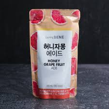 D-CAFEBENE HONEY GRAPEFRUIT ADE POUCH 190ML(허니자몽에이드 파우치)