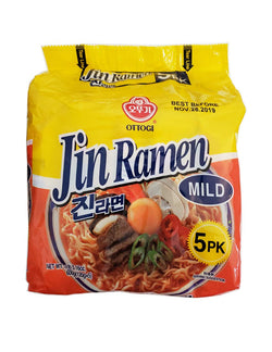 JIN RAMEN MILD 120*5 VEG