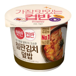 CJ KIMCHI RICE BOWL254GM(햇반/컵반철판김치덮밥254G)