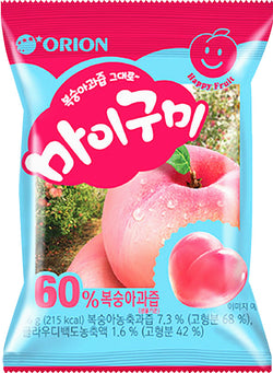 D-MYGUMI PEACH 66GM(마이구미 복숭아 소포장)