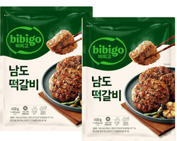 PATTY MEAT MARINAED 375+75G(비비고)남도떡갈비 375+75G/냉동