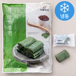 D-SIRUJOA SSUG JEOLPYEON600GM(굳지않는 쑥 앙꼬절편 '팥앙금) 600g