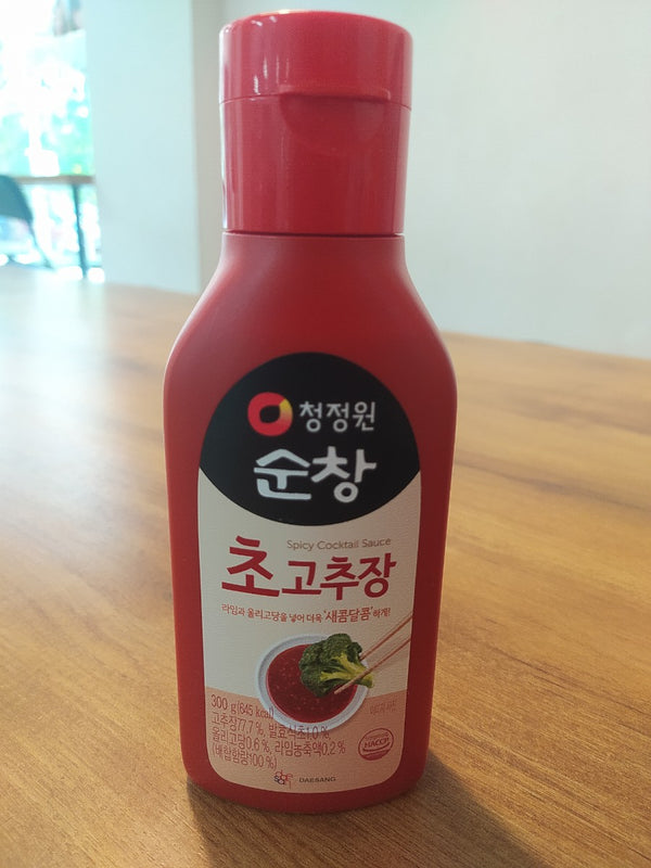 VINEGAR HOT PEPPER PASTE 300G TUBE(쌀)초고추장300g 튜브)