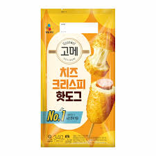 GOURMET CHEESE CORN DOG 340gm (E 고메치즈크리스피핫도그340G/냉동)