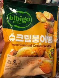 D-FISH SHAPED WAFFLE CUSTARD CREAM 300G (D-슈크림 붕어빵 300G)