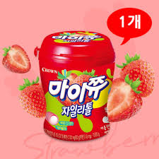 MYCHEW XYLITOL STRAWBERRY 110GM(마이쮸자일리톨(딸기)-크라운)