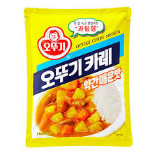 OTTOGI CURRY MEDIUM SPICY 1KG (오뚜기 카레 약간매운맛 1KG)