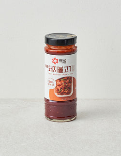 D- PORK BULGOGI SAUCE SPICY (E)백설돼지불고기양념500G/상온)