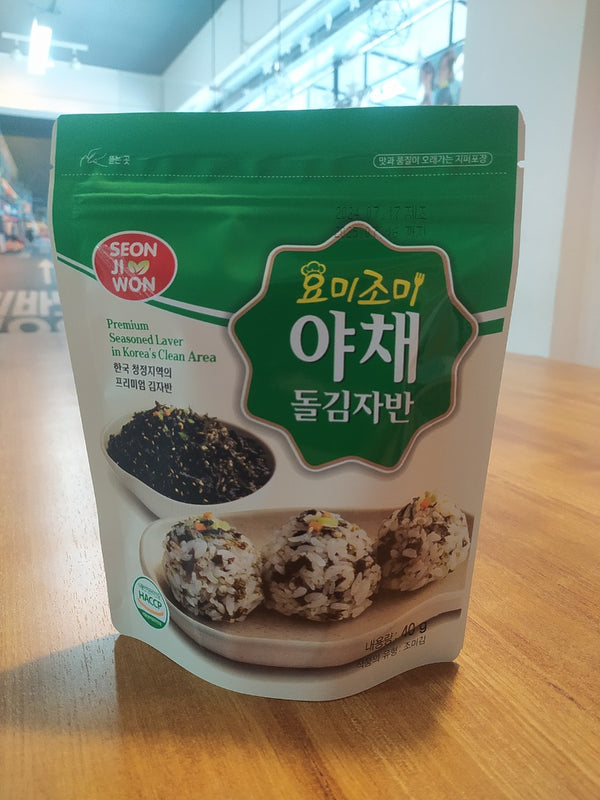 SEONJIWON KIMJABAN VEG 40GM(야채 돌김자반)