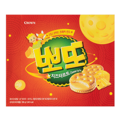 D-CROWN PPOTTO CHEESE 168G (델리 전용 - 크라운 뽀또 치즈타르트 168G)