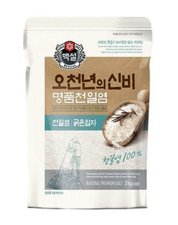 PREMIUM SEA SALT_3KG (천일염 오천년의 신비 굵은 입자)