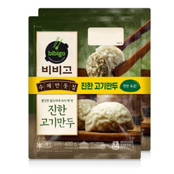 BIBIGO PORK DUMLING 400*2 (비비고 진한 고기만두 400G 2봉 번들)