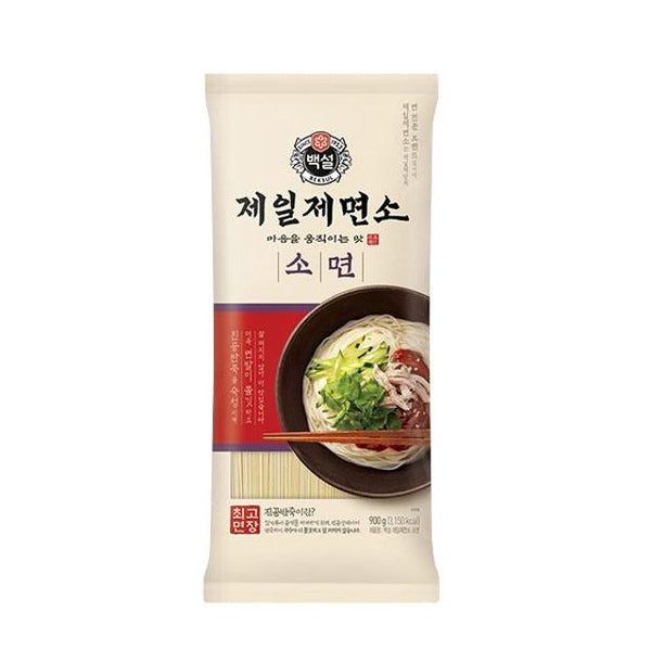 WHEAT NOODLE THIN SOMYUN 900G (백설 제일제면소 소면 900G)