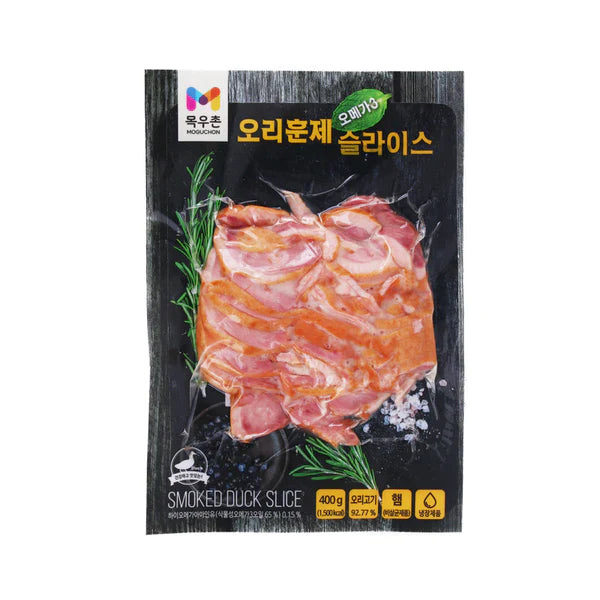 D-MOGUCHON SMOKED DUCK SLICE_400G (델리 전용 - 목우촌 오리훈제 슬라이스 400G)