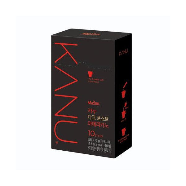 KANU AMERICANO MINI 9G * 10T (동서식품 카누 다크 로스트 아메리카노 10스틱)