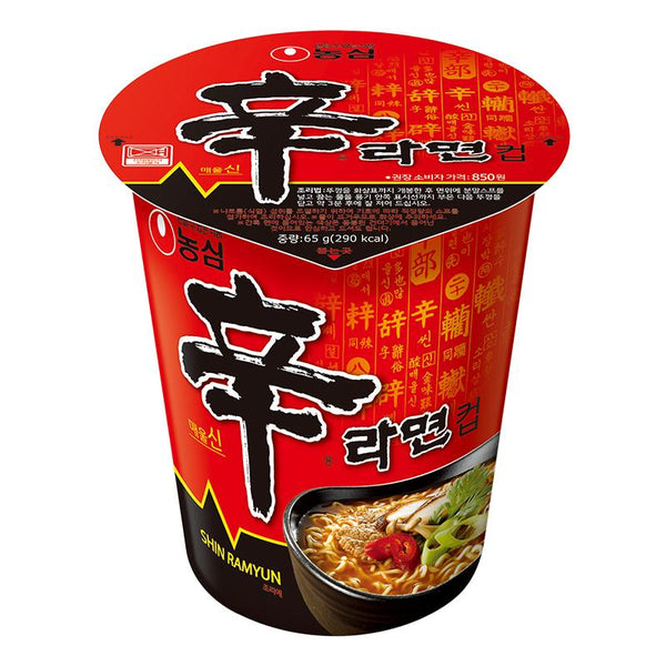 D-SHIN RAMYUN CUP NOOODLE 65G (델리 전용 - 농심 신라면 작은컵)