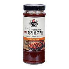 D- PORK BULGOGI SAUCE SPICY (델리 전용 - 백설 매콤한 돼지불고기 양념 500G)