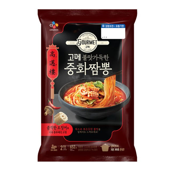 GOURMET JJAMPPONG 652G (E)고메/(리뉴얼)중화짬뽕/652G/냉동)